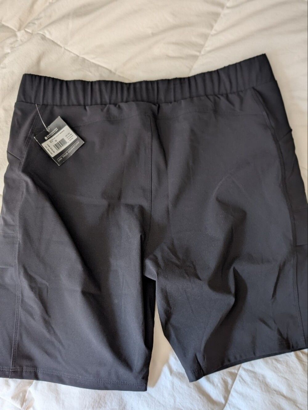 Eddie Bauer NWT Incline Utility Shorts Black Womens 10 Hiking Outdoor Gorpcore - Picture 6 of 7